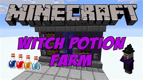 You may also want to read about fortune axe minecraft. Minecraft Tutorial - Witch Potion Farm - YouTube