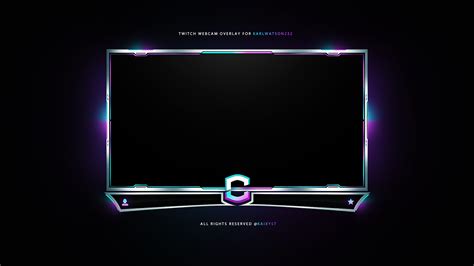 Twitch Graphics Facecam Overlay Behance