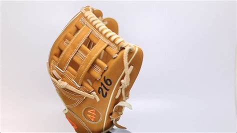 44 Pro Custom Baseball Glove Signature Series Tan Blonde H Web Youtube