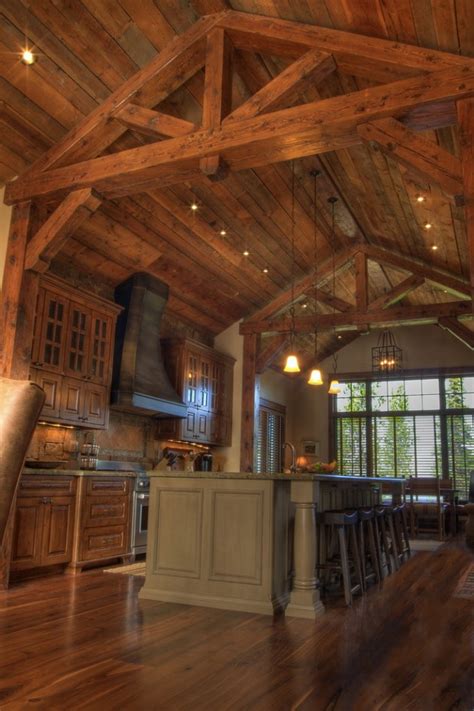 See more ideas about rustic house, log homes, cabins and cottages. 15 Warm & Cozy Rustic Kitchen Designs For Your Cabin