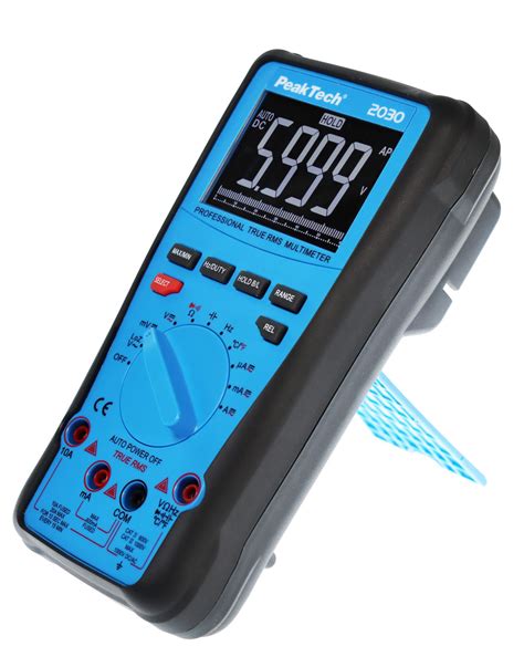 Peaktech® P 2030 True Rms 1000v Digital Multimeter 6000 Counts P 2030