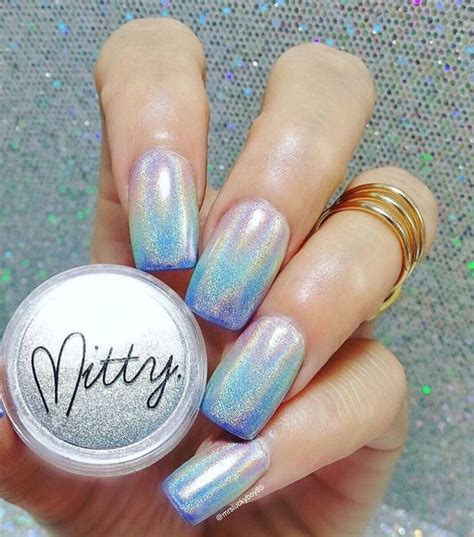 Northern lights mermaid aurora opal chrome for gel nails, nail art, acrylic, water color, resin, eye shadow $ 15.00. The 25+ best White chrome nails ideas on Pinterest | Sns ...