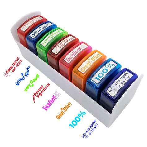 Buy Best Teacher Kit Elementary School Supplies Teacher Stamps Self