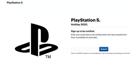 Ps5 Alert Sony Playstation 5 Pre Order Sign Ups Are Now Live