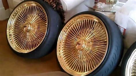 24 Inch Gold Daytons Soldfor Sale 3000 Caprice Impala Monte Carlo