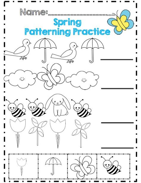 Printable Spring Worksheet For Kids Crafts And Worksheets For