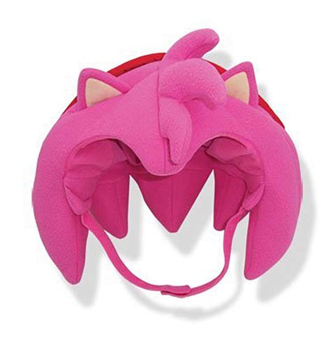 Sonic The Hedgehog Amy Spike Fleece Hat Thinkcooltoys