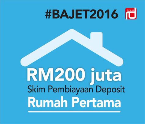 Tujuan utama adalah untuk membantu golongan muda yang baru mula kerja untuk memiliki rumah pertama. Permohonan Skim Pembiayaan Deposit Rumah Pertama 2016