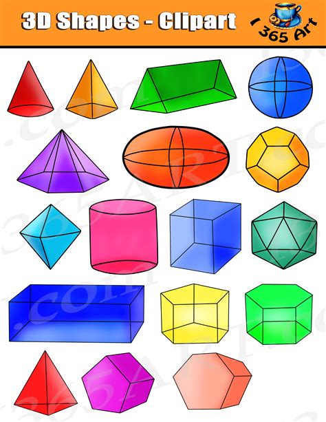 Pictures Of 3d Shapes
