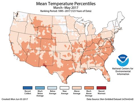 Assessing The Us Climate In May 2017 News National Centers For