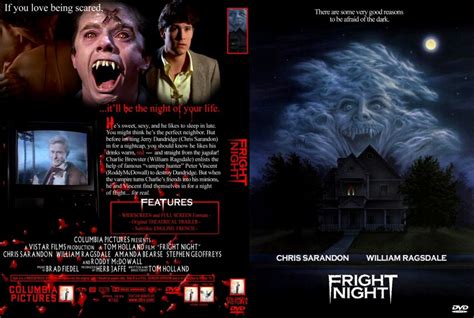 Fright Night Custom Movie DVD Custom Covers FRIGHT NIGHT CUSTOM DVD Covers