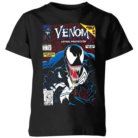 Venom Lethal Protector Kids T Shirt Black Clothing Zavvi Uk