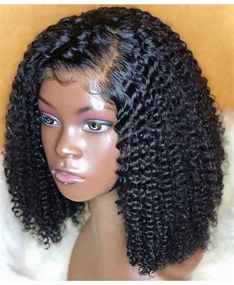 Pre Plucked Brazilian Virgin Jerry Curl Lace Wig 150 Density Etsy