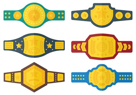 Championship Belt Design Template