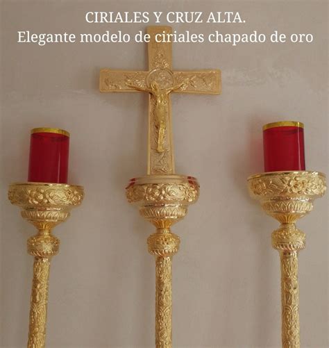 Ciriales Y Cruz Alta Cruz Procesional 23 000 00 En Mercado Libre