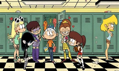 Lincoln And Sisters On Deviantart Loud House Sisters