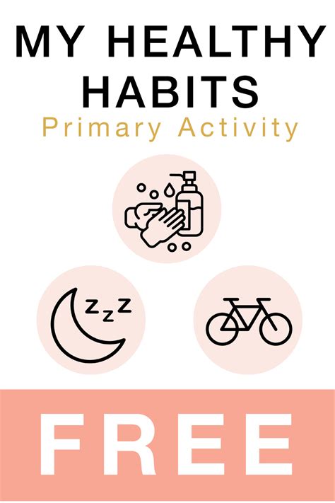 My Healthy Habits Activities | Healthy habits activities, Distance learning, Health activities