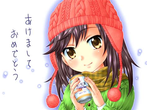 Safebooru 1girl Black Hair Close Up Ichijou Hotaru Knit Hat Looking