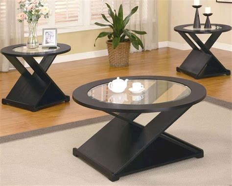 Contemporary 3 Piece Round Occasional Table Set Co700501