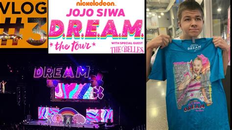 Vlog 3 I Got To Go See A Jojo Siwa Dream Concert With A Special Friend Youtube