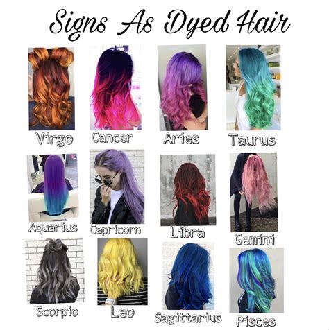 Pin by Caity Bear on Hair colors | Hairstyle zodiac, Hairstyles zodiac