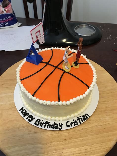 Basketball Cake Christmas Cakes Easy Cake Basketball Birthday Cake