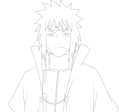 Minato Lineart By Toshalg Naruto Sketch Drawing Naruto Drawings