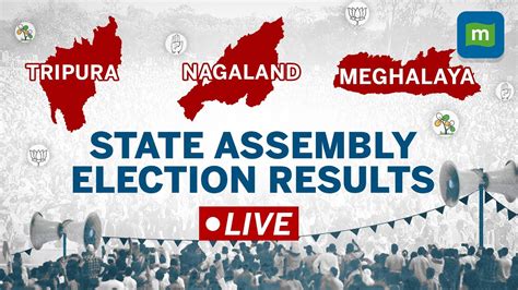 Live State Assembly Election Results 2023 Tripura Nagaland