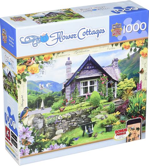 Masterpieces Flower Cottages Lakeland Cottage Jigsaw Puzzle
