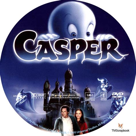 Casper Dvd Labels 1995 R1 Custom