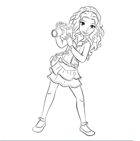 Monster high coloring pages gigi grant. Lego Friends Coloring Pages - coloring.rocks!