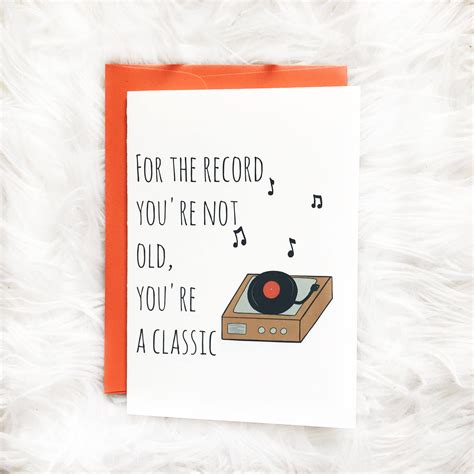 A little bit of wisdom for you as you get older: Classic Birthday Card, Dad Birthday Card by Siyo Boutique ...