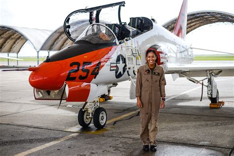 Officer Becomes Navys First Black Female Tactical Jet Pilot Time