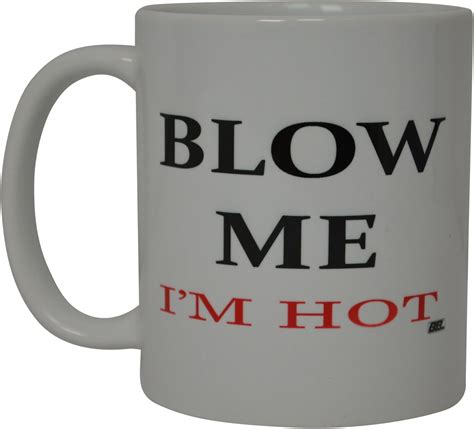 Best Funny Coffee Mug Blow Me I M Hot Sarcastic Novelty Cup Joke Great Gag T Idea