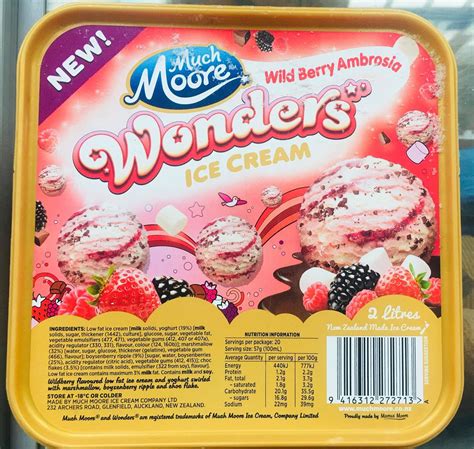 New Zealand Ice Cream Different Flavor Ltr EZ Tonga