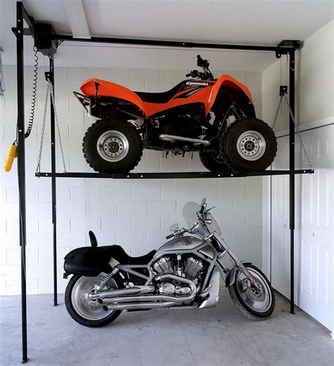 Motorcycle Lifts For Garage Storage Dandk Organizer