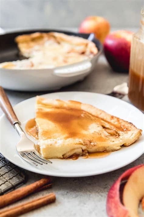 German Apple Pancakes With Cider Syrup House Of Nash Eats