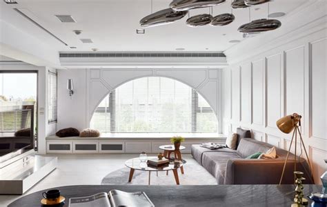 Elegant Modern Apartment In Taiwan With Subtle Classical Style