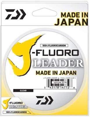Daiwa J Fluoro Fluorocarbon Leader Ebay