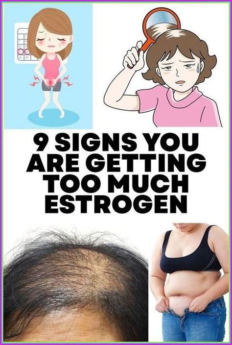 9 signs you are getting too much estrogen