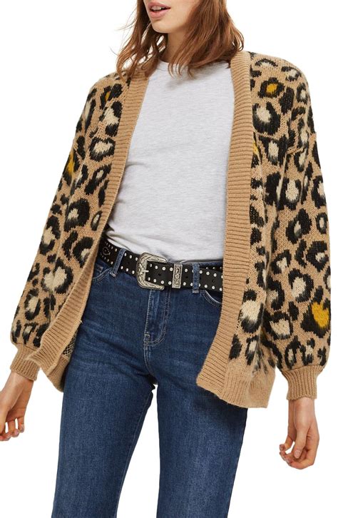 Leopard Print Cardigan Leopard Print Cardigan Cardigan Sporty Outfits