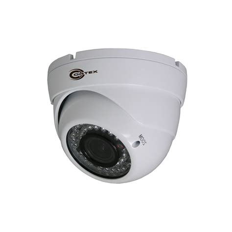 Anti Vandal Outdoor Ir Turret Camera 540tvl Wide Dynamic Range Dome