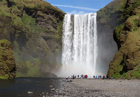 From Iceland — Mesmerising Waterfall And Gorge A Trip To Skógafoss