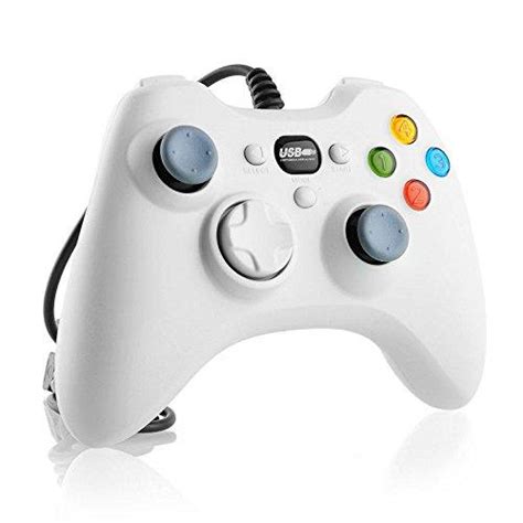 Wired Gamestop Controller For Xbox 360 White