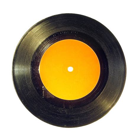45 Rpm Single Vinyl Record With Blank Label Banque Dimages Et Photos