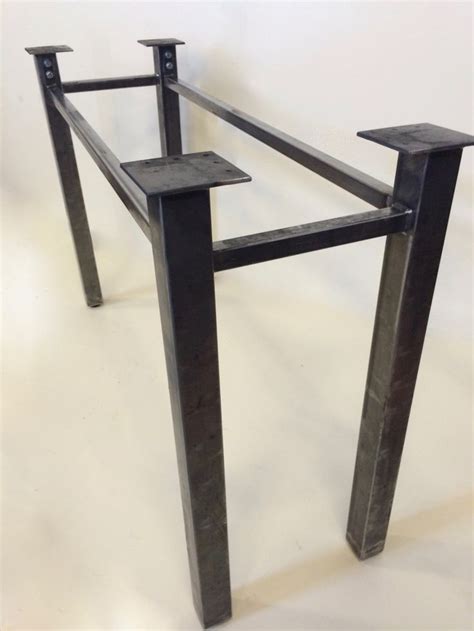Metal dining table legs etsy clothes for dog. Set of 2 Legs, Steel, Sturdy Legs, Metal Table Legs ...