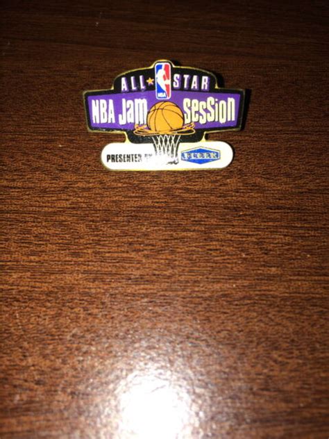 Nba All Star Jam Session Logo Pin Ebay