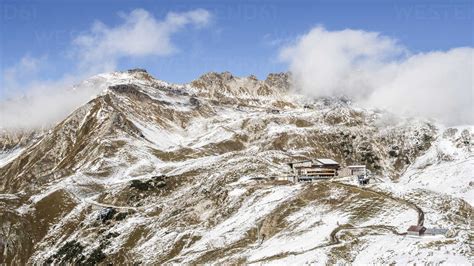 Germany Bavaria Kleinwalsertal Alps Nebelhorn Mountain In Allgaeu