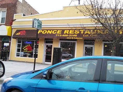 Ponce Restaurant 4313 W Fullerton Ave Chicago Il 60639 Usa