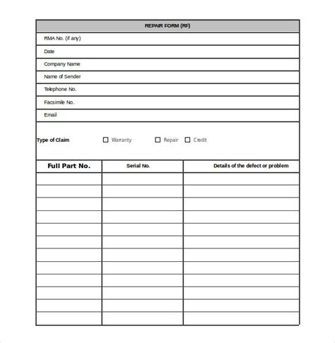 Vehicle inspection work order forms are forms that are utilized in the even that one needs to have any of their vehicles inspected.at some point, it's very important to check out how your cars are doing to ensure that they can do the job that they're supposed to do. Repair Orders Template | charlotte clergy coalition